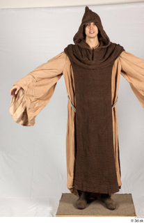  Photos Medieval Monk in brown suit 2 Medieval Clothing Medieval Monk a poses whole body 0001.jpg